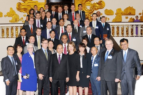 Thủ tướng Nguyễn Xuân Phúc tiếp đoàn doanh nghiệp cấp cao Hội đồng Kinh doanh Hoa Kỳ - ASEAN - ảnh 1